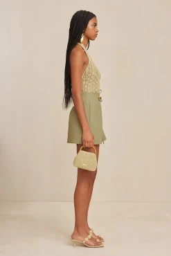 AALIA KNIT TOP - BEACH COMBO