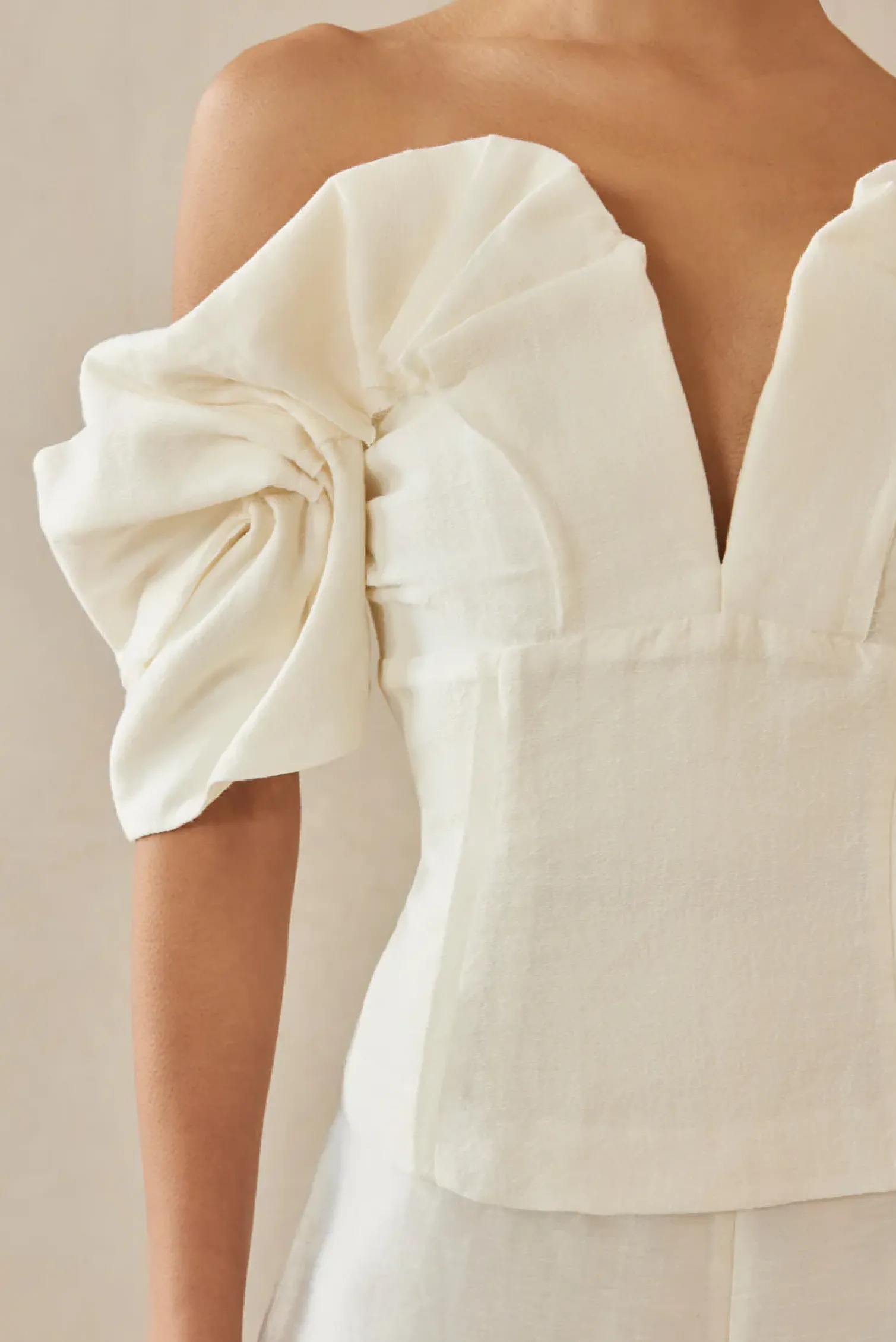 ABBY TOP - OFF WHITE