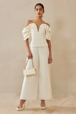 ABBY TOP - OFF WHITE