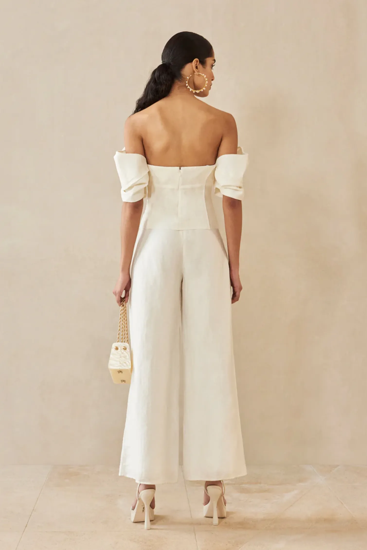 ABBY TOP - OFF WHITE