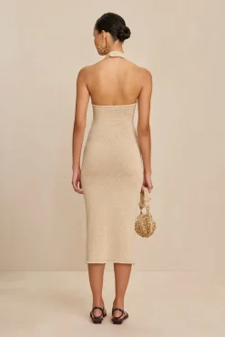 ALAINA KNIT DRESS - BEACH