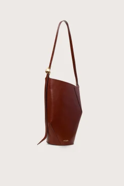 ALDARI SHOULDER BAG - MAHOGANY