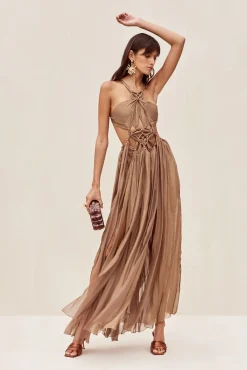 ALEXA GOWN - GOLD