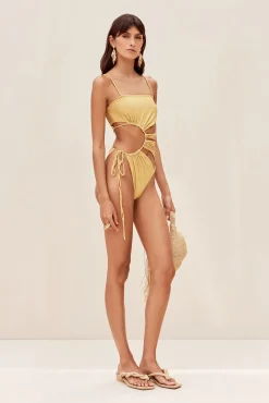 ALLEGRA ONE PIECE - CHAMPAGNE
