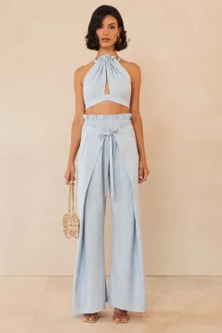 ANAHITA TOP - ICE BLUE