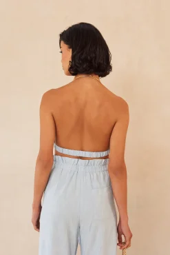 ANAHITA TOP - ICE BLUE