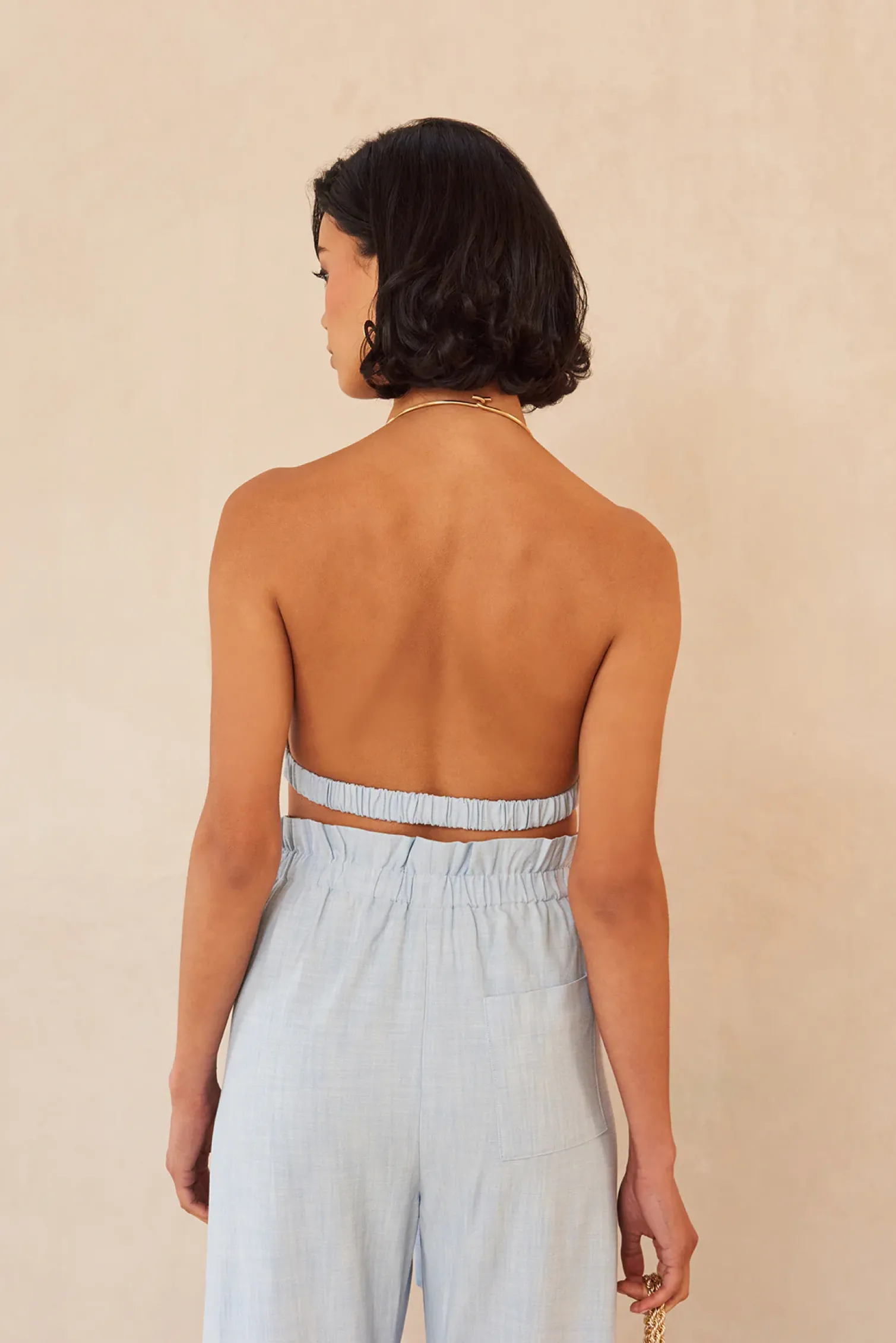 ANAHITA TOP - ICE BLUE