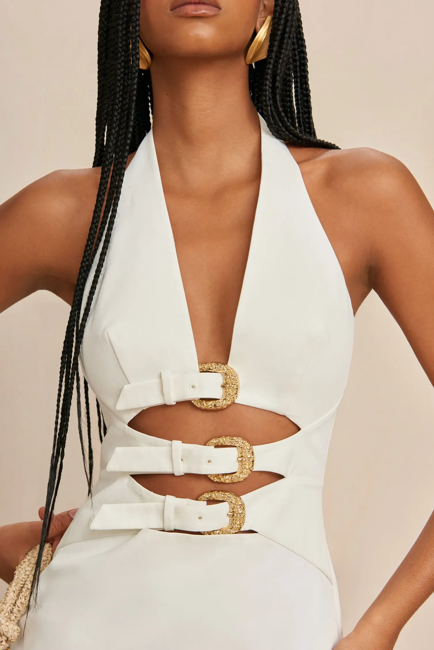 ANICE DRESS - OFF WHITE