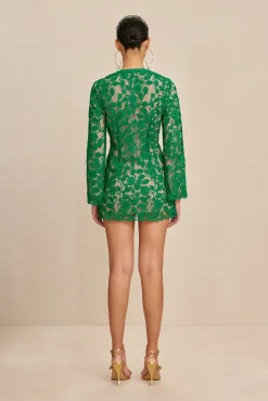 ANIYA DRESS - MALACHITE