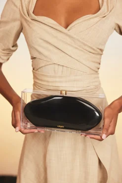 ANNIKA CLUTCH - BLACK