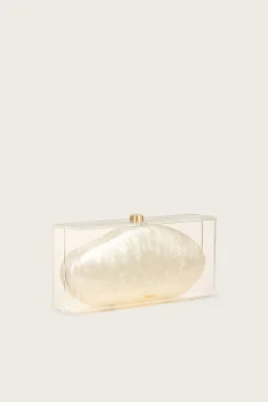 ANNIKA CLUTCH - IVORY