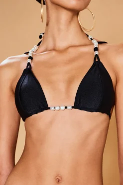 ANOKI BIKINI TOP - BLACK