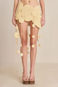 ANYA SKIRT - NATURAL