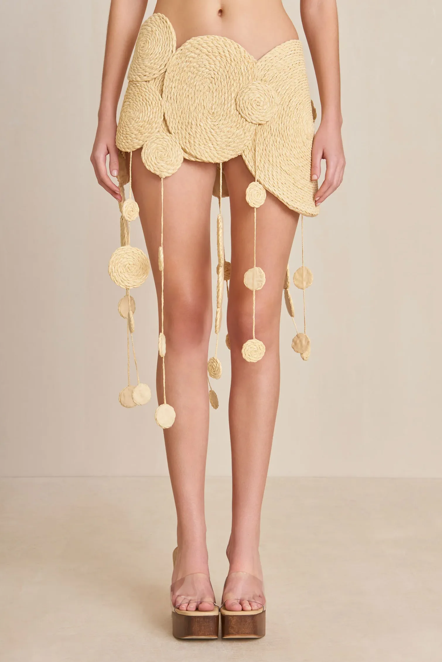 ANYA SKIRT - NATURAL