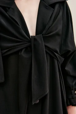 APRIL TRENCH COAT - BLACK