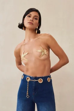 ARIELLA BRA - SHINY BRASS