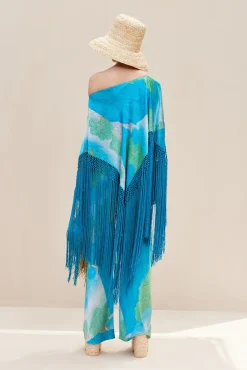 ASHANTI TOP - LANDSCAPE PRINT