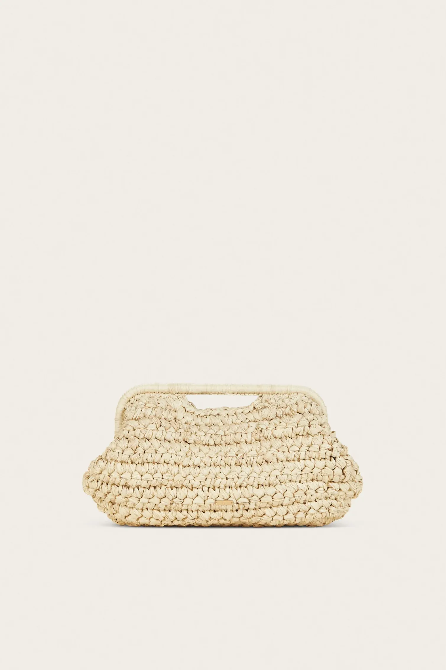AURORA LARGE CLUTCH - NATURAL