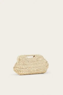 AURORA LARGE CLUTCH - NATURAL