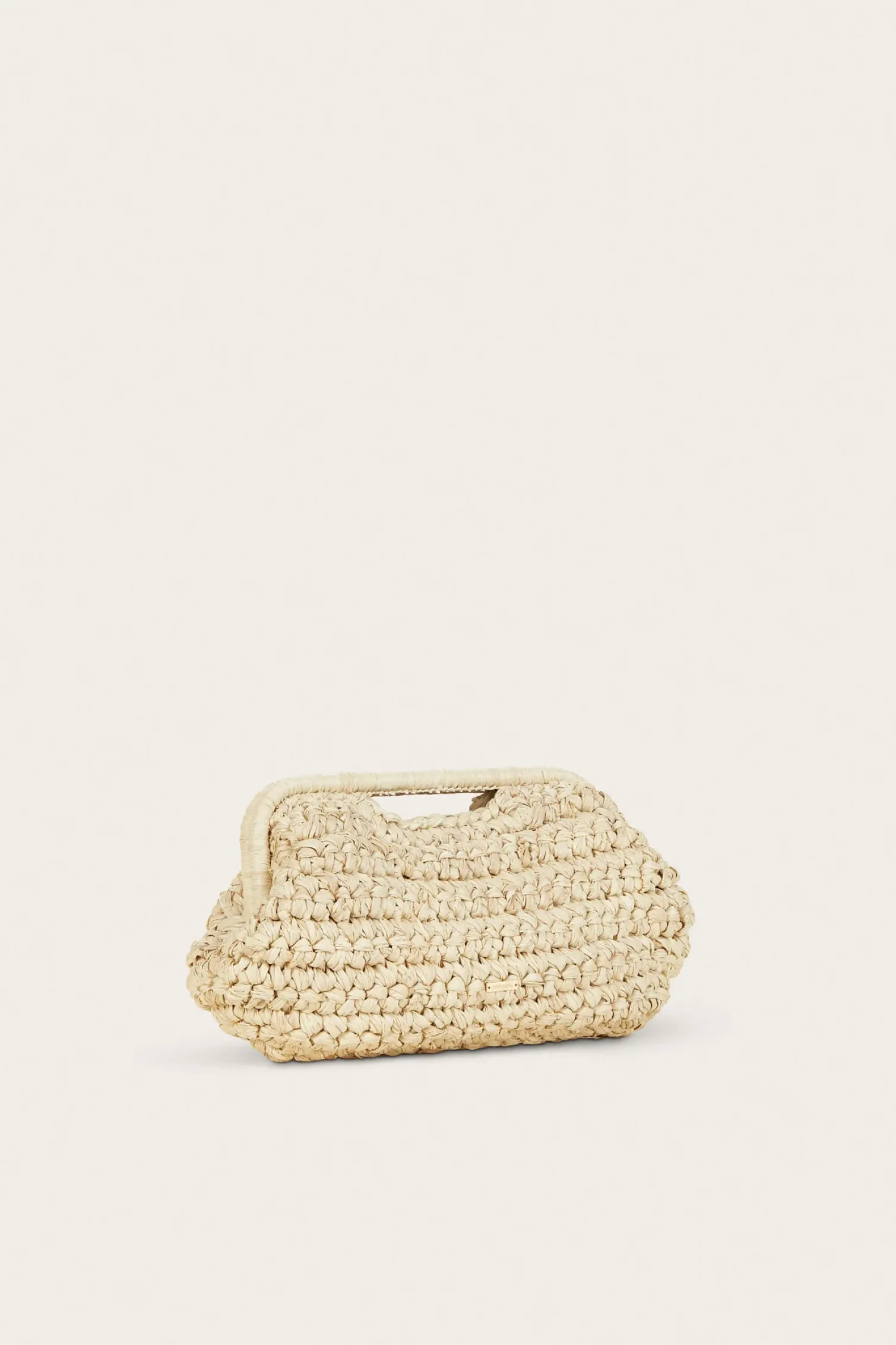 AURORA LARGE CLUTCH - NATURAL