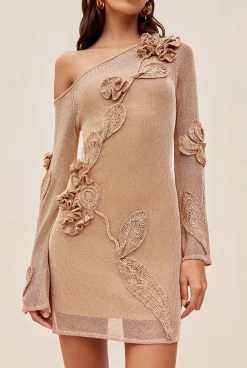 BOWIE DRESS - CHAMPAGNE