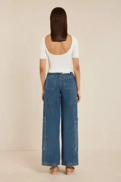 BRIANNA KNIT TOP - OFF WHITE