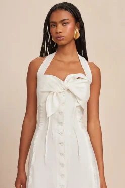 BRYLIE DRESS - OFF WHITE