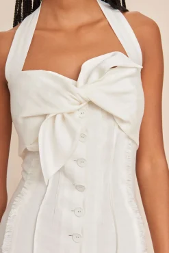 BRYLIE DRESS - OFF WHITE