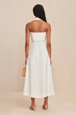 BRYLIE DRESS - OFF WHITE