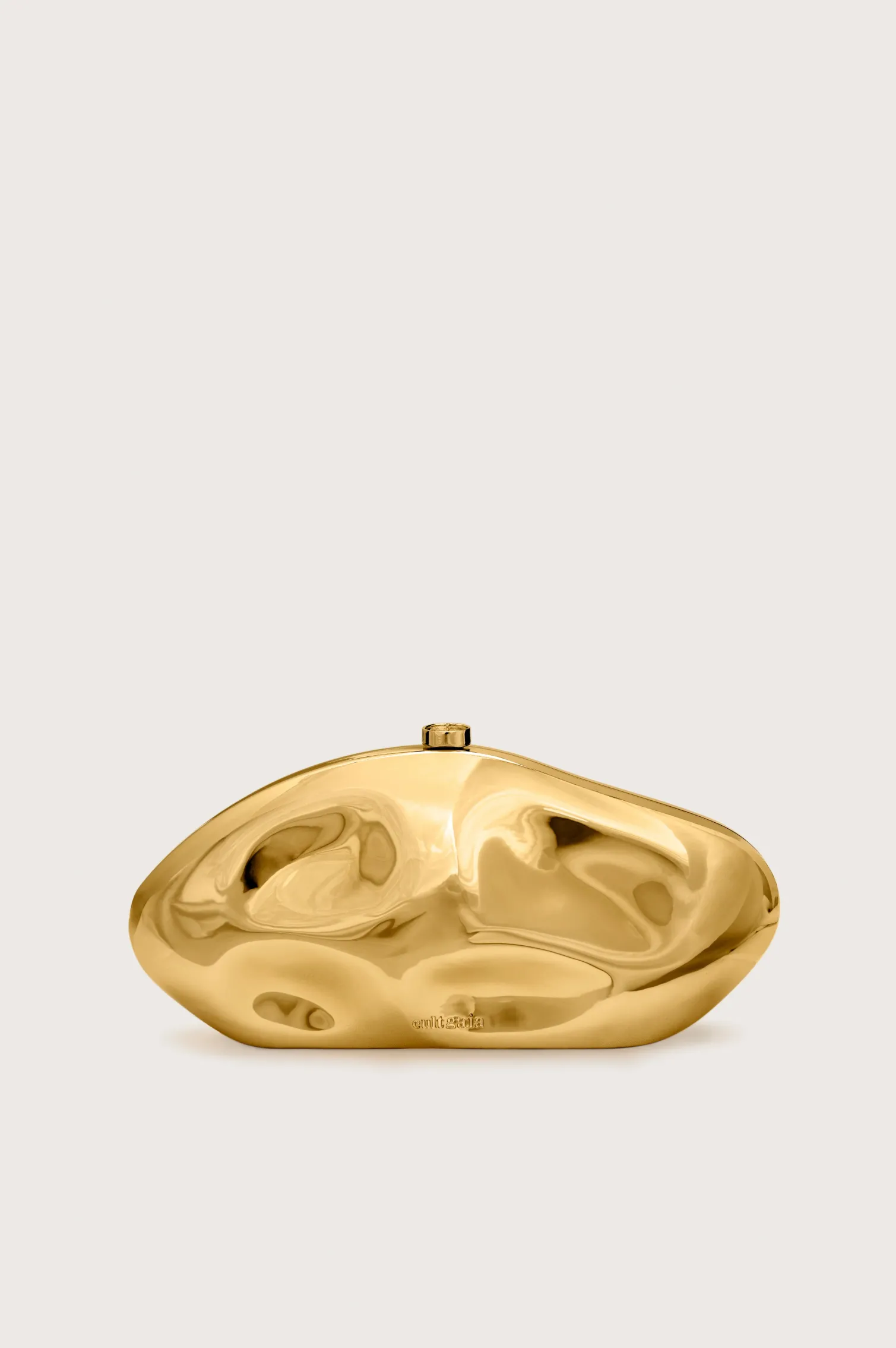 CALDERA CLUTCH - SHINY GOLD
