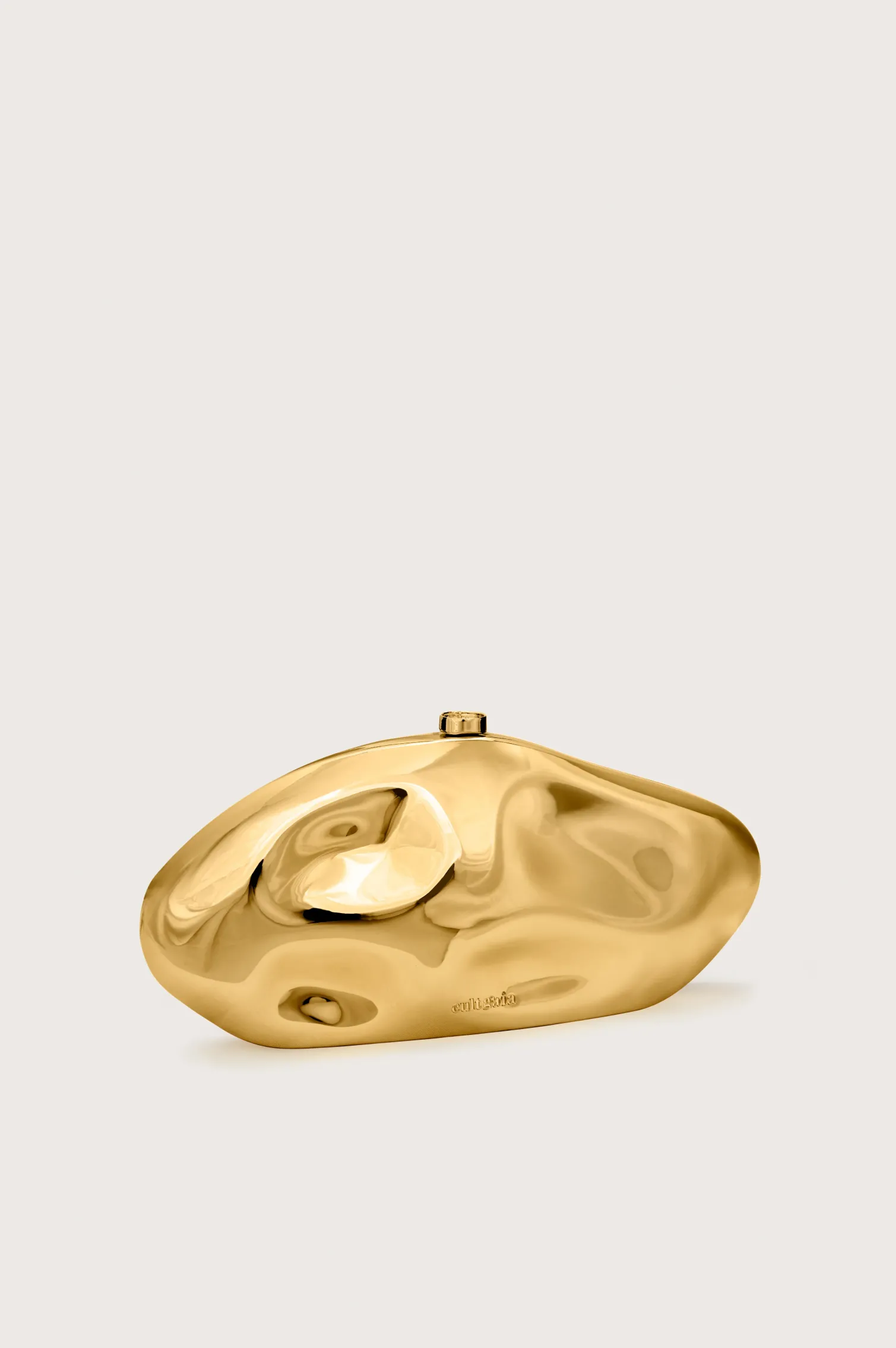 CALDERA CLUTCH - SHINY GOLD