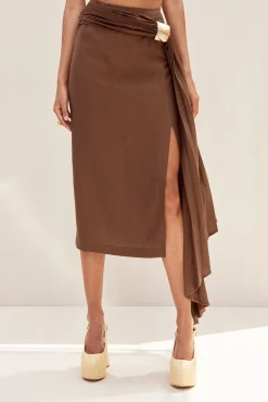 CAROLINE SKIRT - AFFOGATO