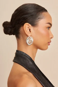 CASSIA EARRING - ANTIQUE SILVER