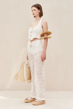 CELYSE PANT - OFF WHITE