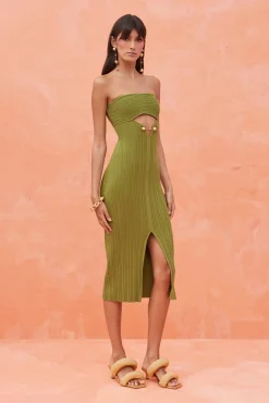 CHRISTY KNIT DRESS - OLEA