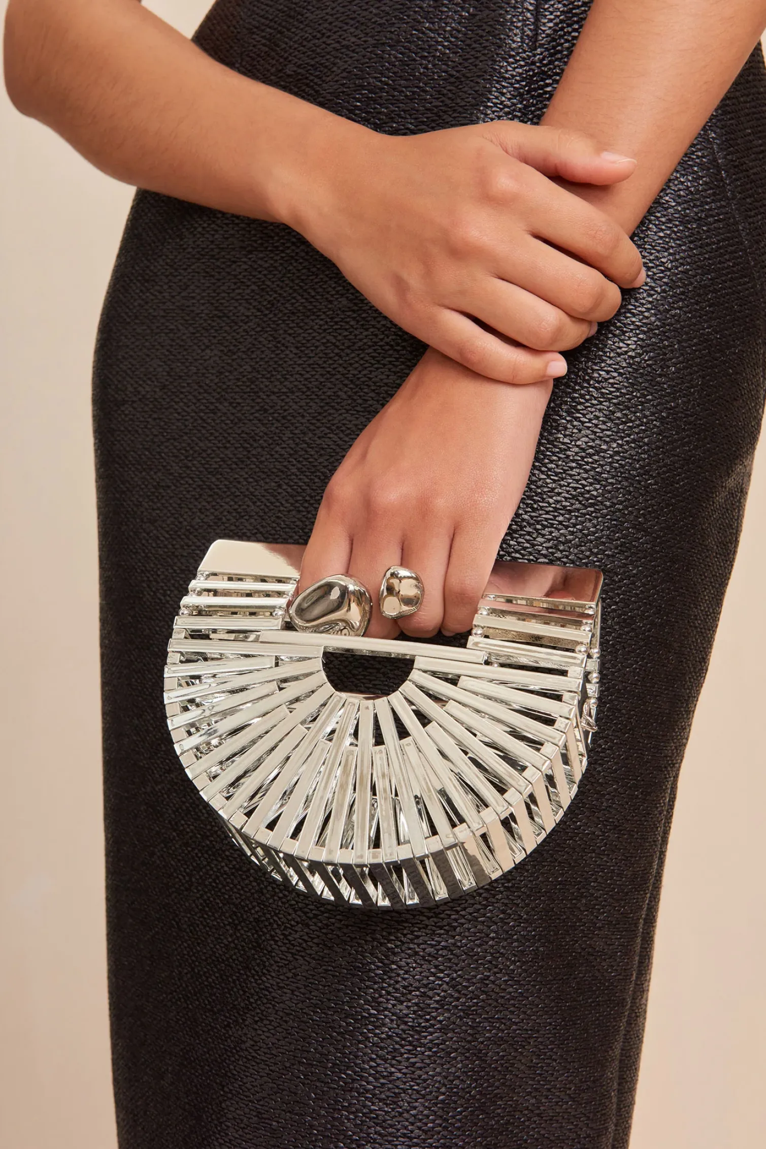 CLEO RING - SHINY SILVER