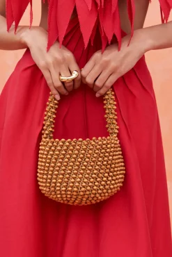 CORA MINI BAG - CHESTNUT
