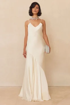 CRISSY GOWN - OFF WHITE