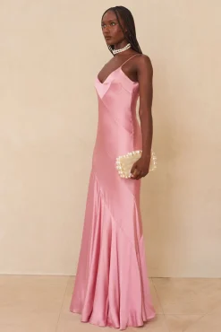 CRISSY GOWN - SHELL PINK