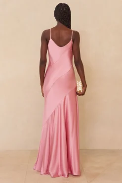 CRISSY GOWN - SHELL PINK