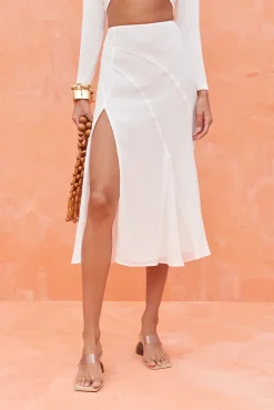 DALLAS SKIRT - OFF WHITE