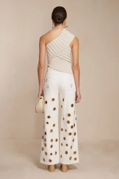 DEL KNIT TOP - MUSHROOM