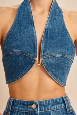 DIEM TOP - INDIGO