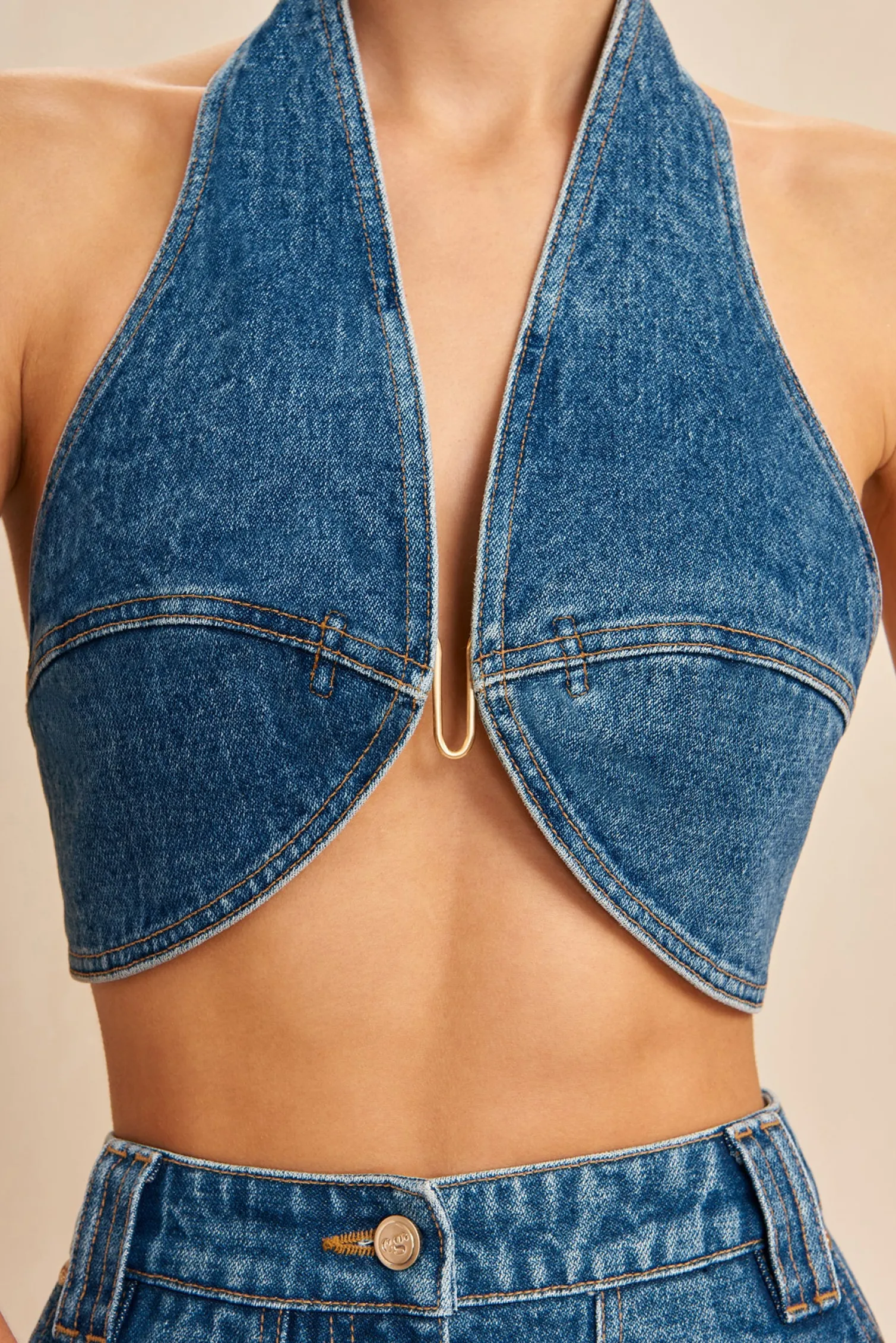 DIEM TOP - INDIGO