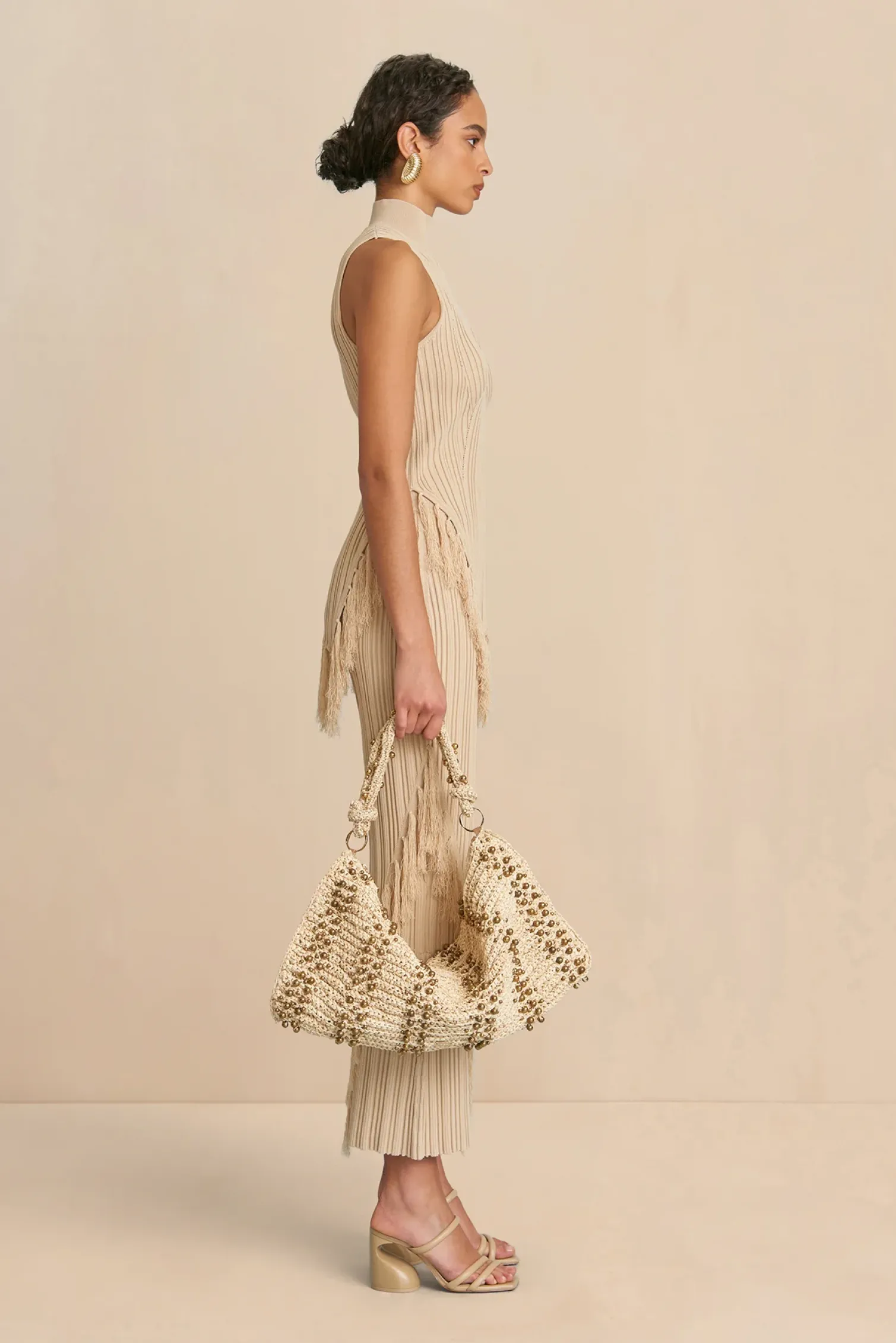 DOJA KNIT TOP - ECRU