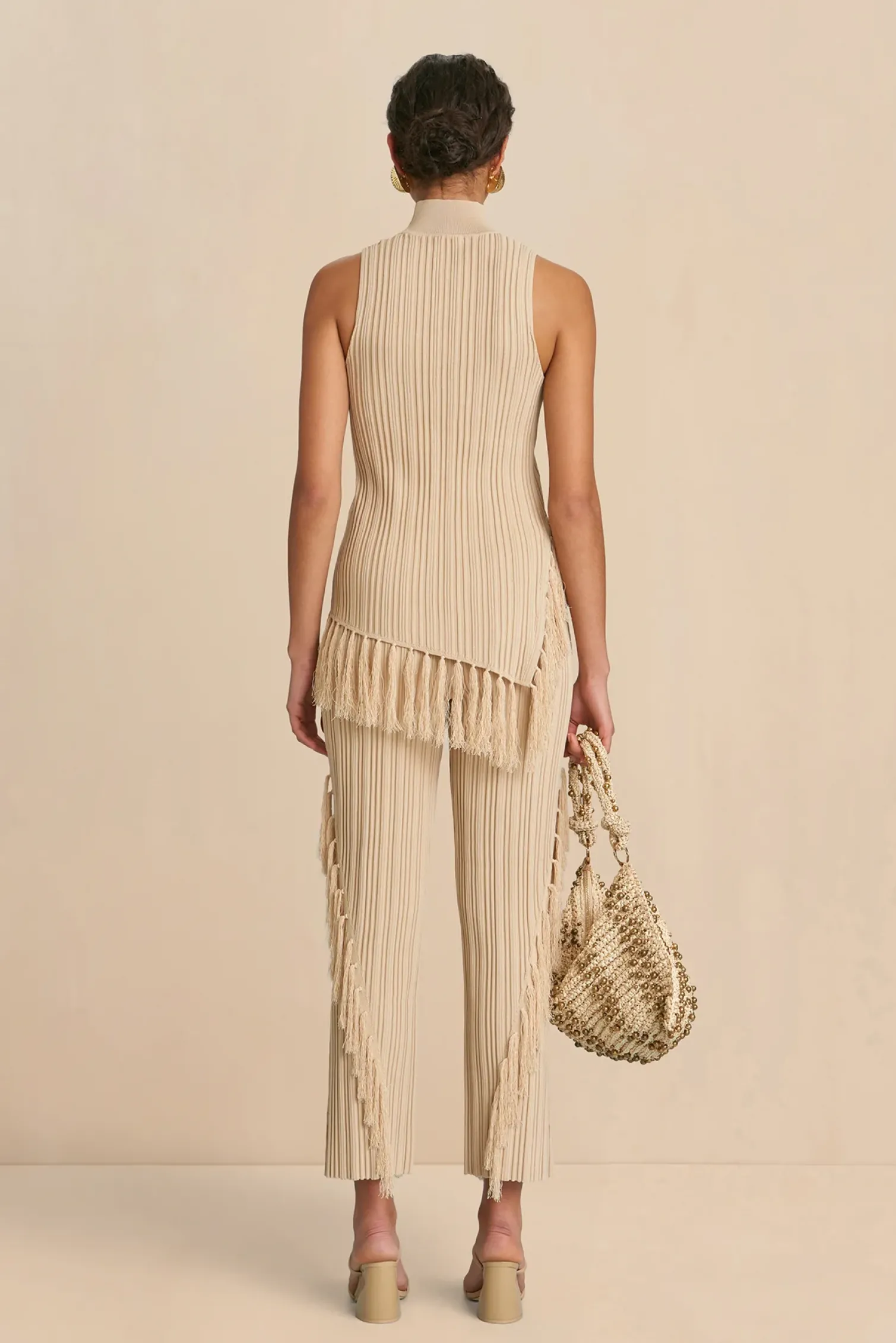 DOJA KNIT TOP - ECRU