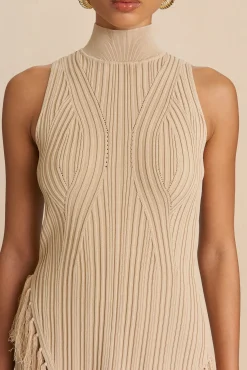 DOJA KNIT TOP - ECRU