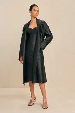 DREA COAT - BLACK