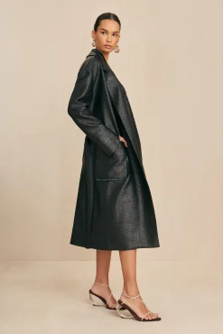 DREA COAT - BLACK