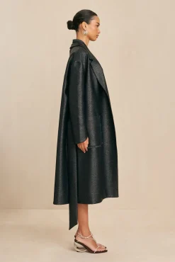 DREA COAT - BLACK